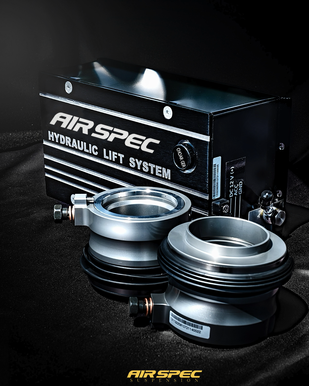 * AIRSPEC SUSPENSION LAMBORGHINI HURACAN / GALLARDO 2/4WD  / AUDI R8 HYDRAULIC LIFT SYSTEM.